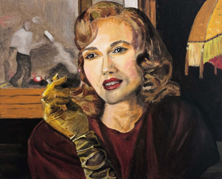Woman with a Cigarette